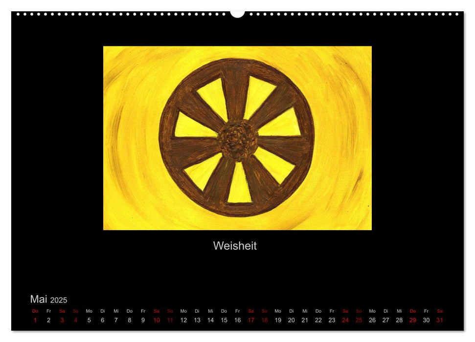 Symbolmalerei (CALVENDO Premium Wandkalender 2025)