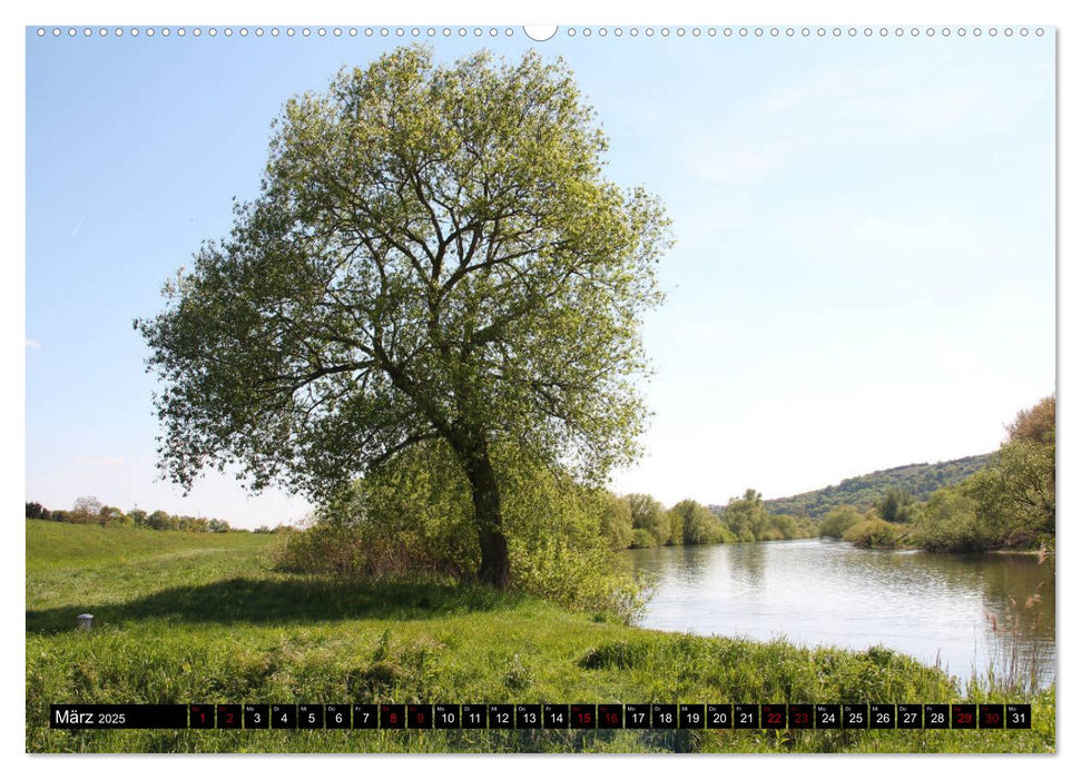 Die Nahe - der "Wilde Fluss" der Kelten (CALVENDO Premium Wandkalender 2025)