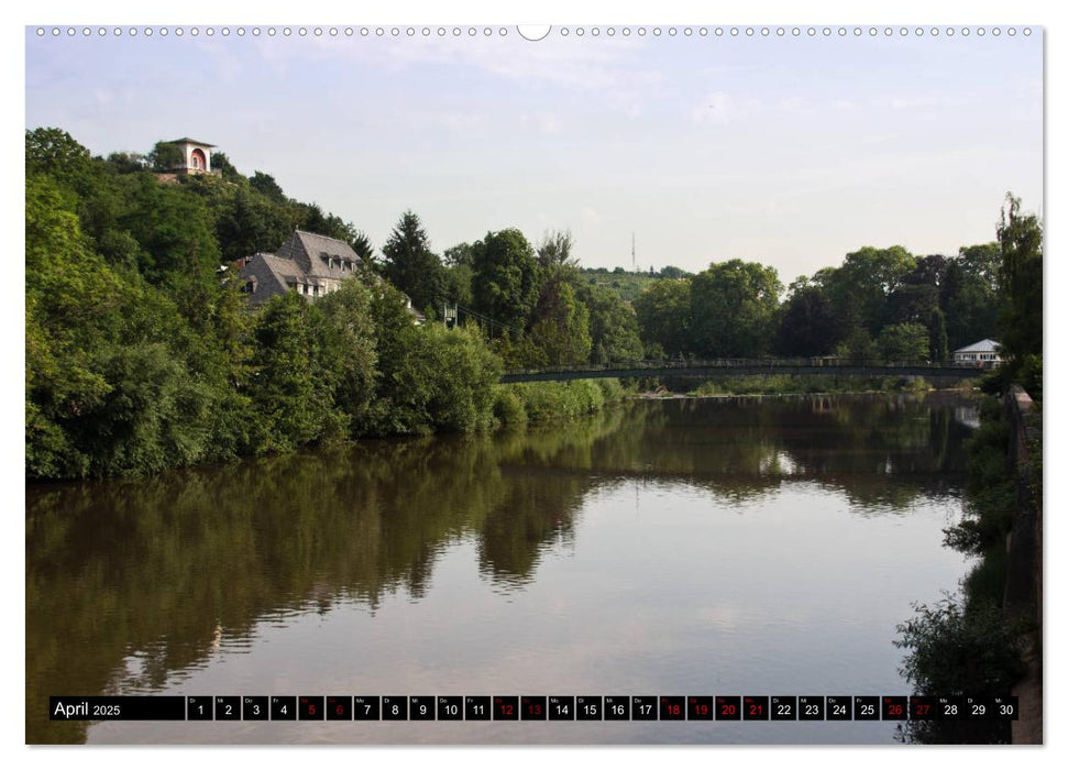 Die Nahe - der "Wilde Fluss" der Kelten (CALVENDO Premium Wandkalender 2025)