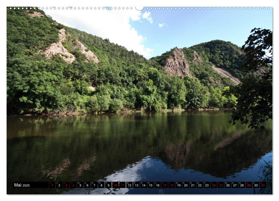 Die Nahe - der "Wilde Fluss" der Kelten (CALVENDO Premium Wandkalender 2025)