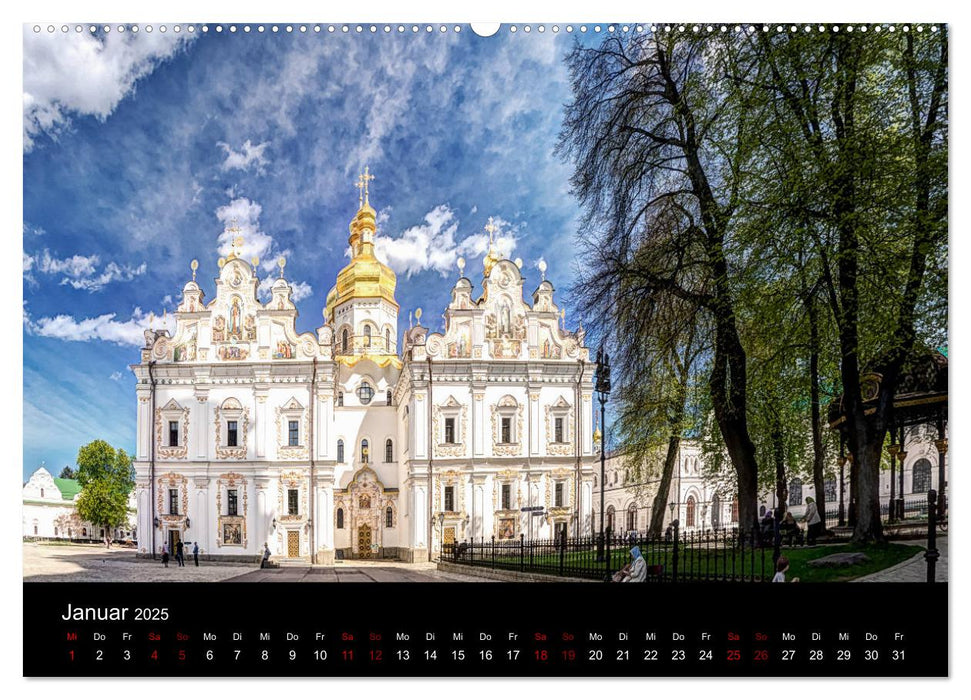 Unterwegs in Kiew (CALVENDO Premium Wandkalender 2025)