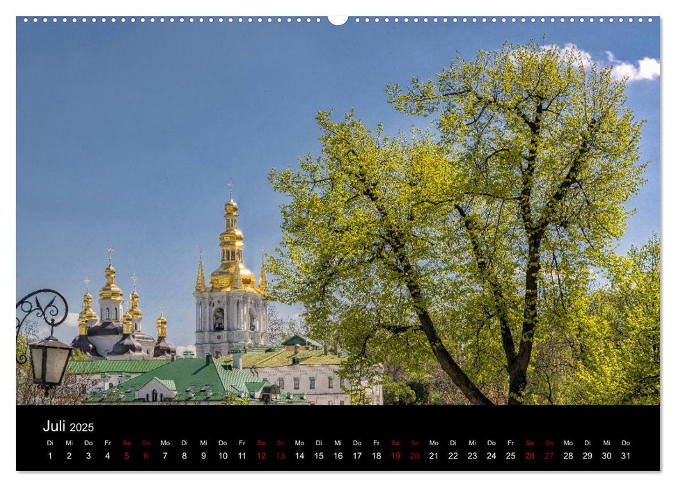 Unterwegs in Kiew (CALVENDO Premium Wandkalender 2025)