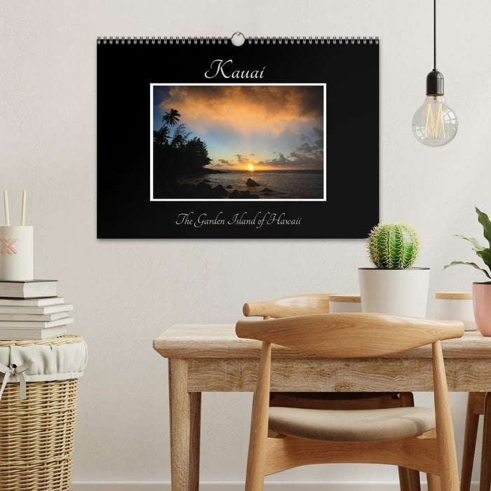 Kauai - The Garden Island (CALVENDO Wandkalender 2025)