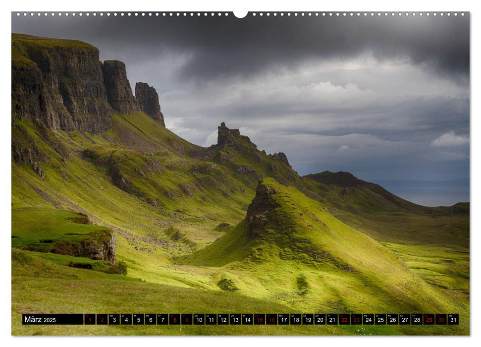Schottland im Licht (CALVENDO Premium Wandkalender 2025)