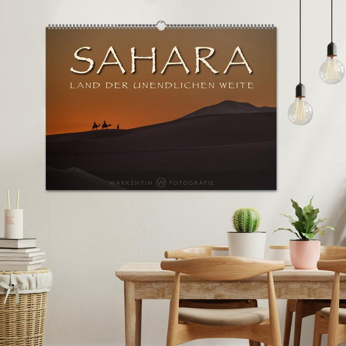 Sahara - Land der unendlichen Weite (CALVENDO Wandkalender 2025)