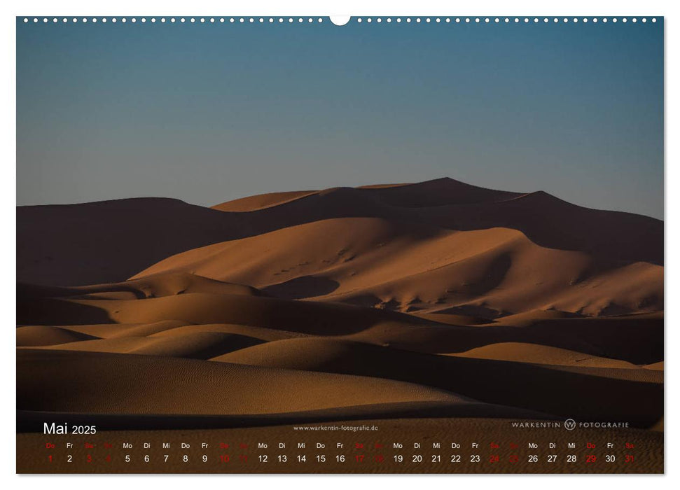 Sahara - Land der unendlichen Weite (CALVENDO Wandkalender 2025)