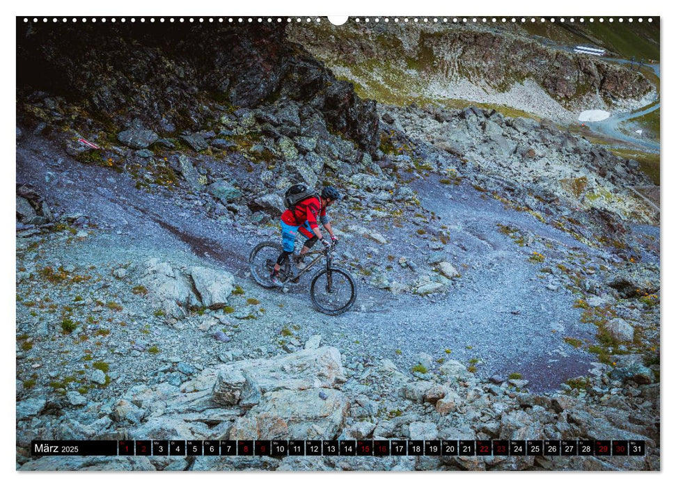 Downhill Action (CALVENDO Premium Wandkalender 2025)