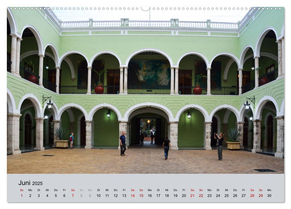 Mexiko - Rundreise (CALVENDO Premium Wandkalender 2025)