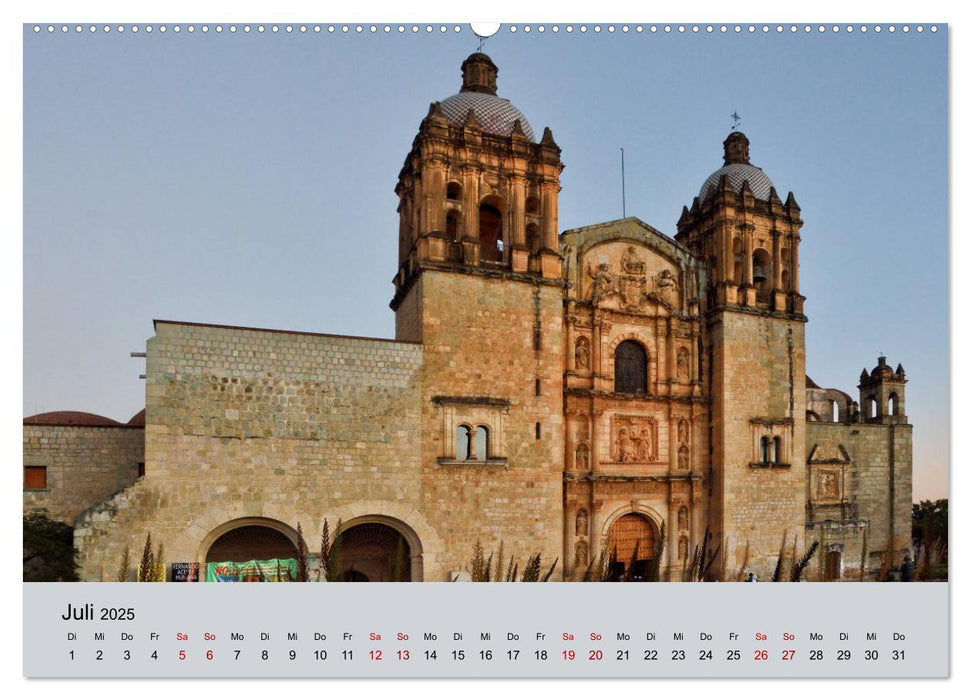 Mexiko - Rundreise (CALVENDO Premium Wandkalender 2025)