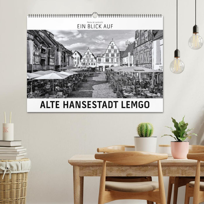 Ein Blick auf Alte Hansestadt Lemgo (CALVENDO Wandkalender 2025)