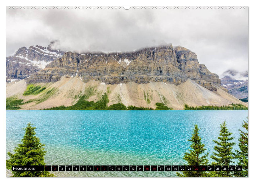 Kanadas Rocky Mountains (CALVENDO Wandkalender 2025)