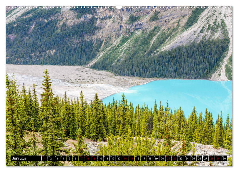 Kanadas Rocky Mountains (CALVENDO Wandkalender 2025)