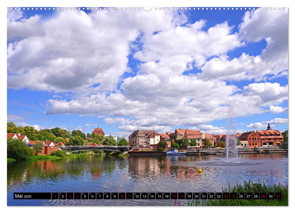 Havelberg bis Tangermünde (CALVENDO Premium Wandkalender 2025)