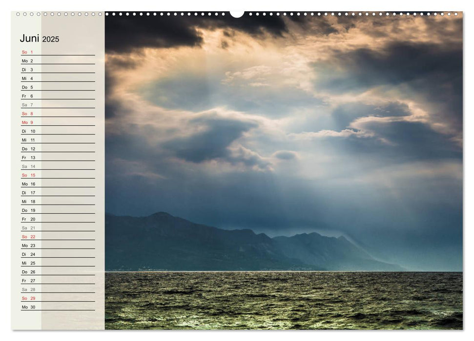 Dalmatien - Sonne, Strand und mehr (CALVENDO Premium Wandkalender 2025)