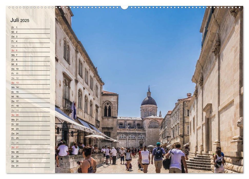 Dalmatien - Sonne, Strand und mehr (CALVENDO Premium Wandkalender 2025)