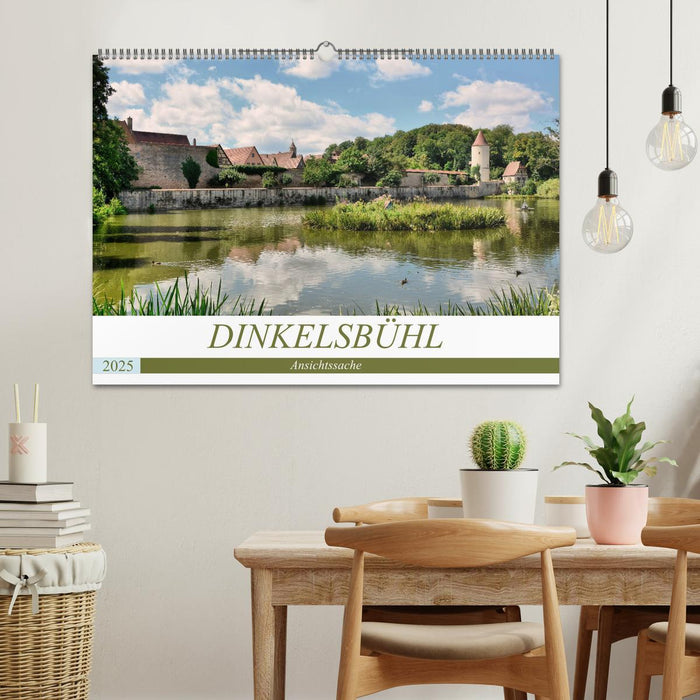 Dinkelsbühl - Ansichtssache (CALVENDO Wandkalender 2025)