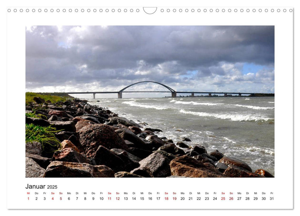 Fehmarn - Bewegende Momente (CALVENDO Wandkalender 2025)