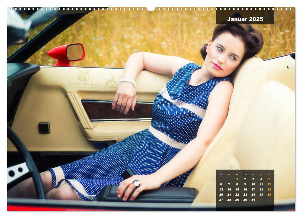 Rockabilly - Back to the 50s (CALVENDO Premium Wandkalender 2025)