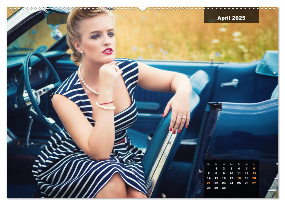 Rockabilly - Back to the 50s (CALVENDO Premium Wandkalender 2025)