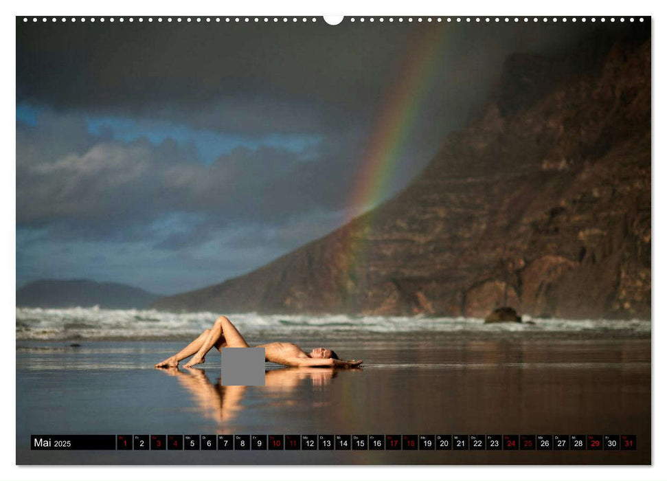 Lanzarote - Aktaufnahmen auf der Vulkaninsel (CALVENDO Premium Wandkalender 2025)