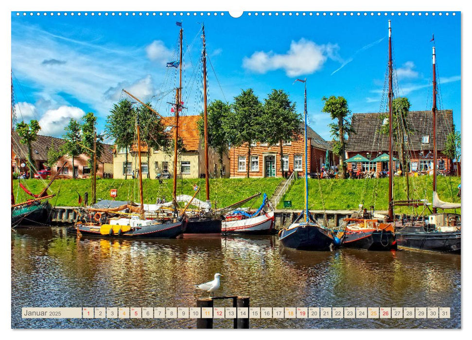 Reise an die Nordsee - Carolinensiel (CALVENDO Premium Wandkalender 2025)