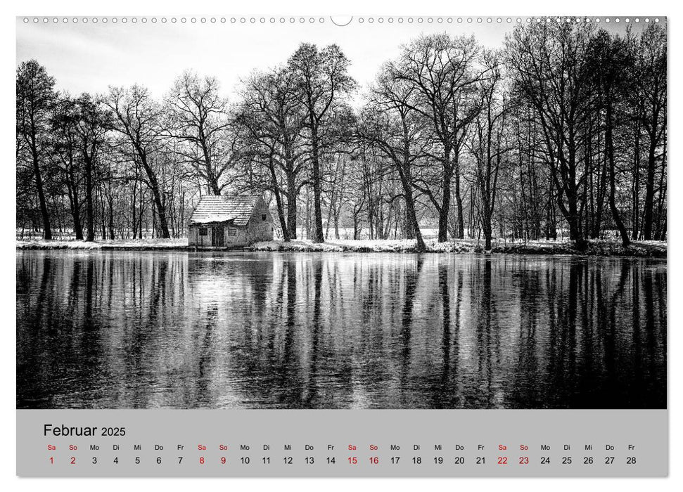 Lausitz Impressionen (CALVENDO Premium Wandkalender 2025)