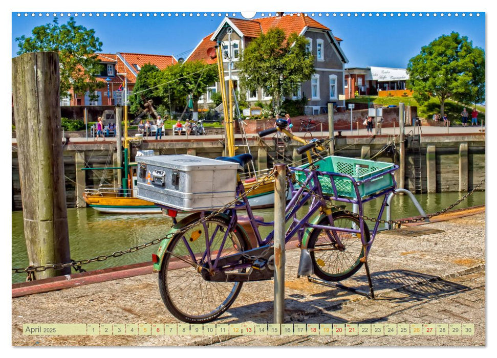 Reise an die Nordsee - Neuharlingersiel (CALVENDO Premium Wandkalender 2025)