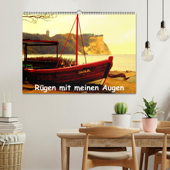 Rügen mit meinen Augen (CALVENDO Wandkalender 2025)