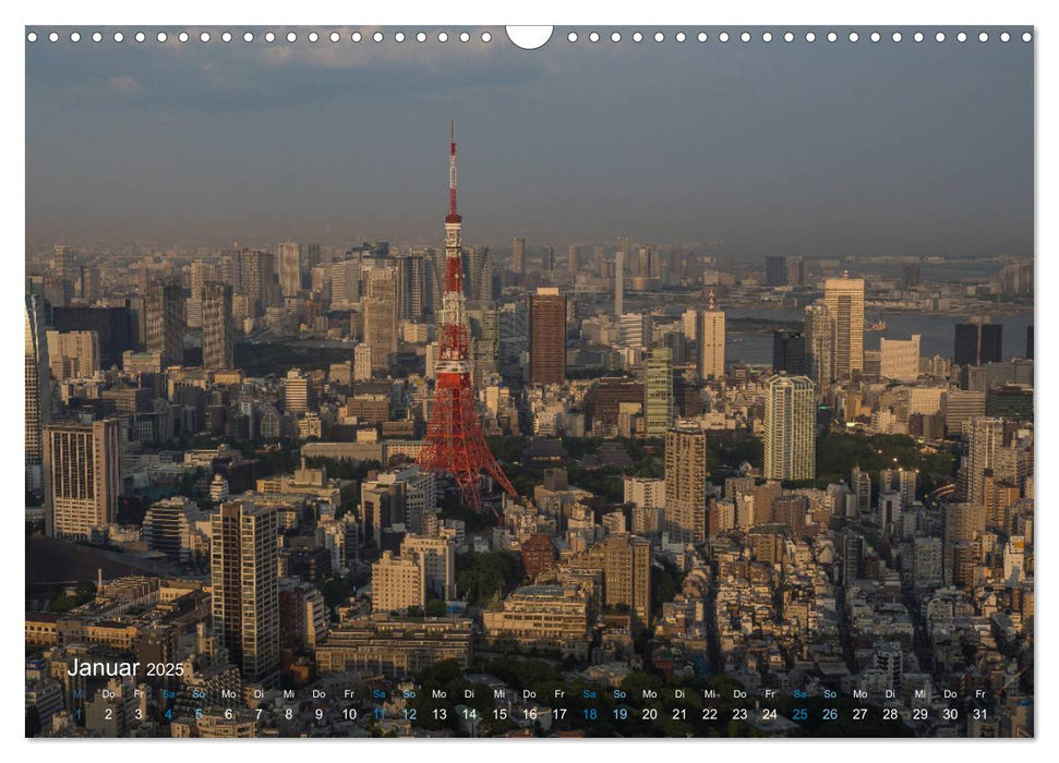 Japan - Im Land der aufgehenden Sonne (CALVENDO Wandkalender 2025)