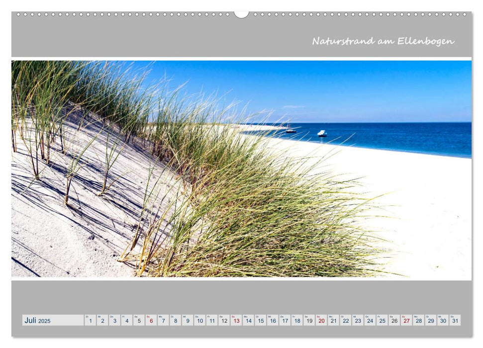 SYLT Inselpanorama (CALVENDO Premium Wandkalender 2025)