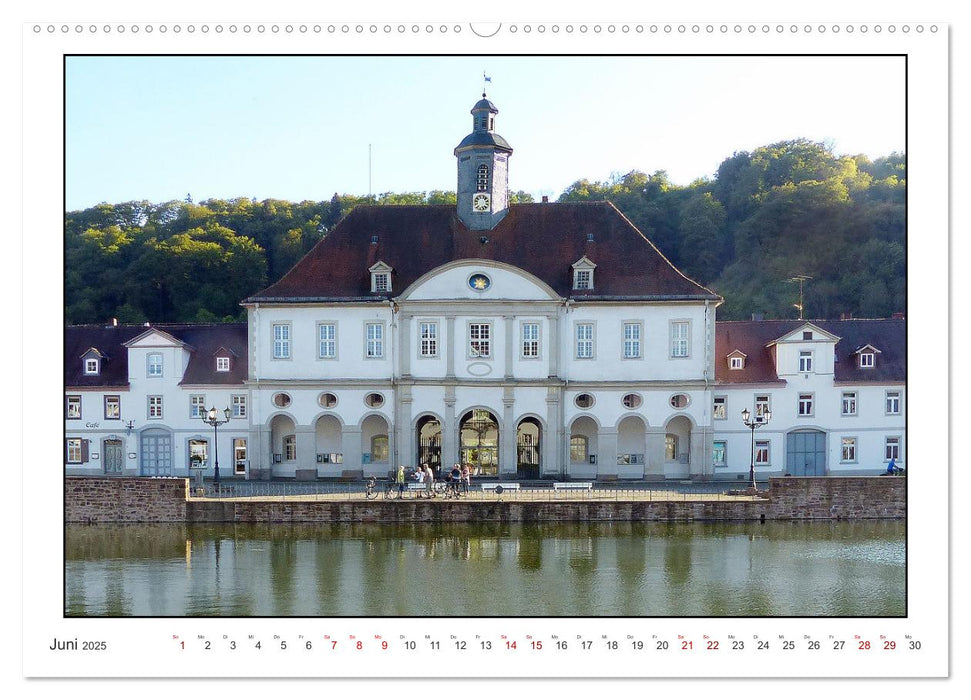 Bad Karlshafen, Ein barockes Hugenottenstädtchen an der Weser (CALVENDO Premium Wandkalender 2025)