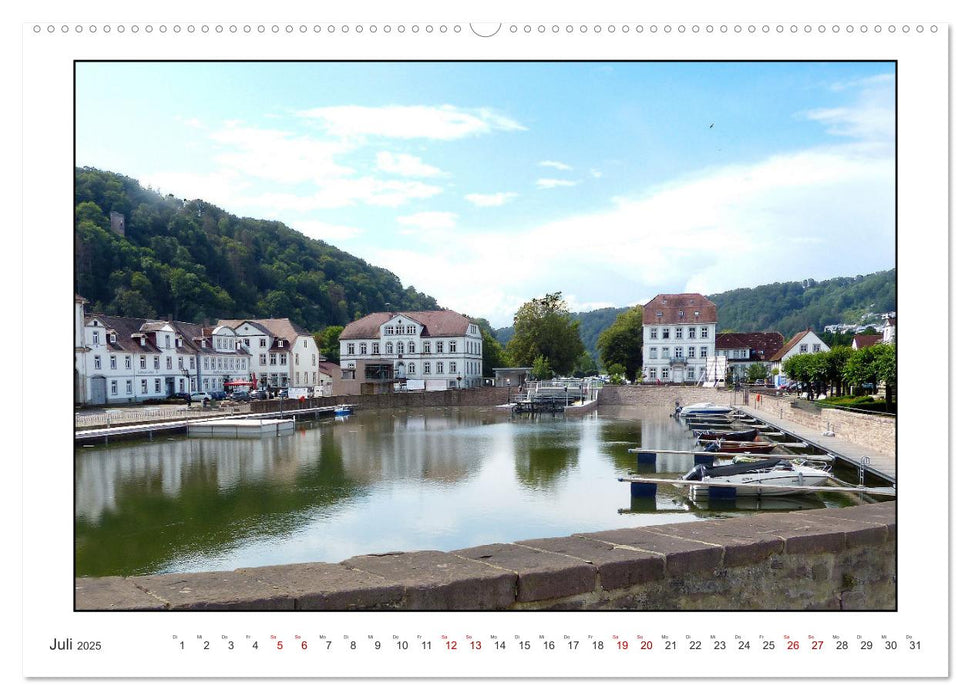 Bad Karlshafen, Ein barockes Hugenottenstädtchen an der Weser (CALVENDO Premium Wandkalender 2025)