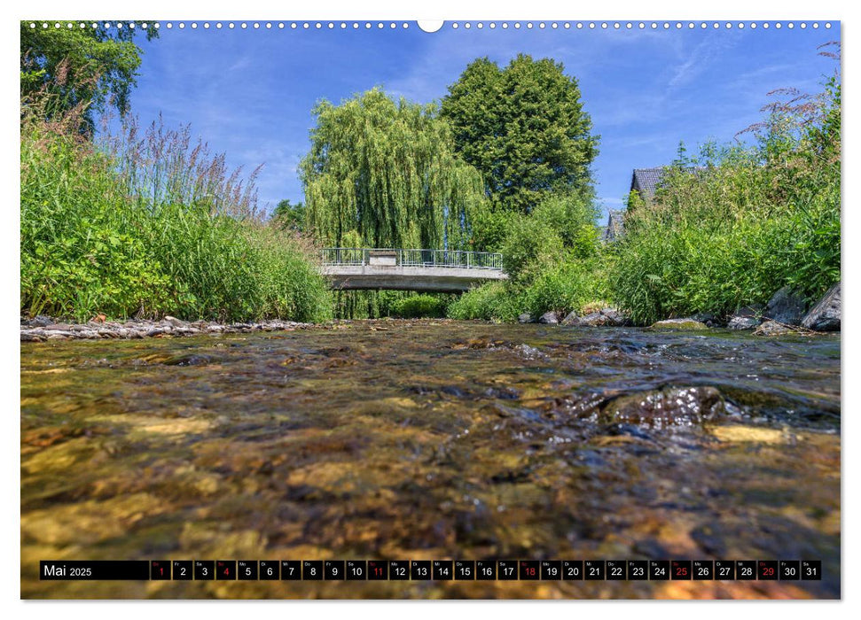 Brücken des Landkreises Sonneberg (CALVENDO Premium Wandkalender 2025)