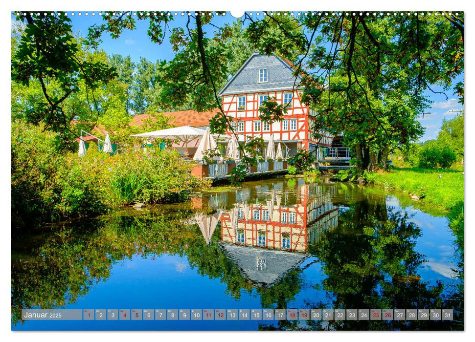 Ein Blick auf Frankenberg an der Eder (CALVENDO Wandkalender 2025)