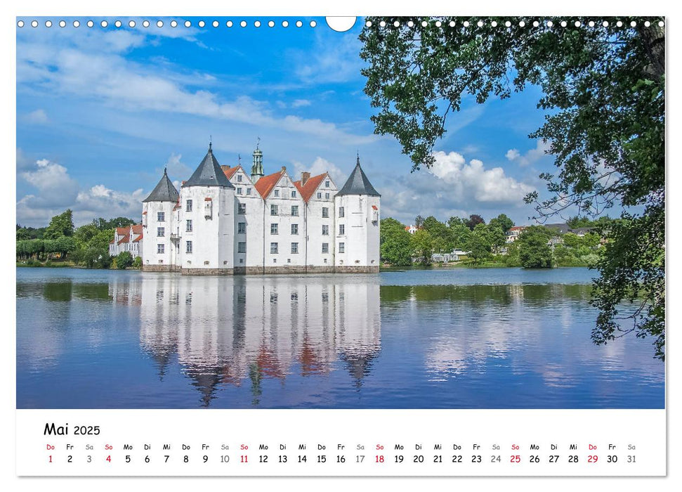 Deutschland- Nordsee und Ostsee (CALVENDO Wandkalender 2025)