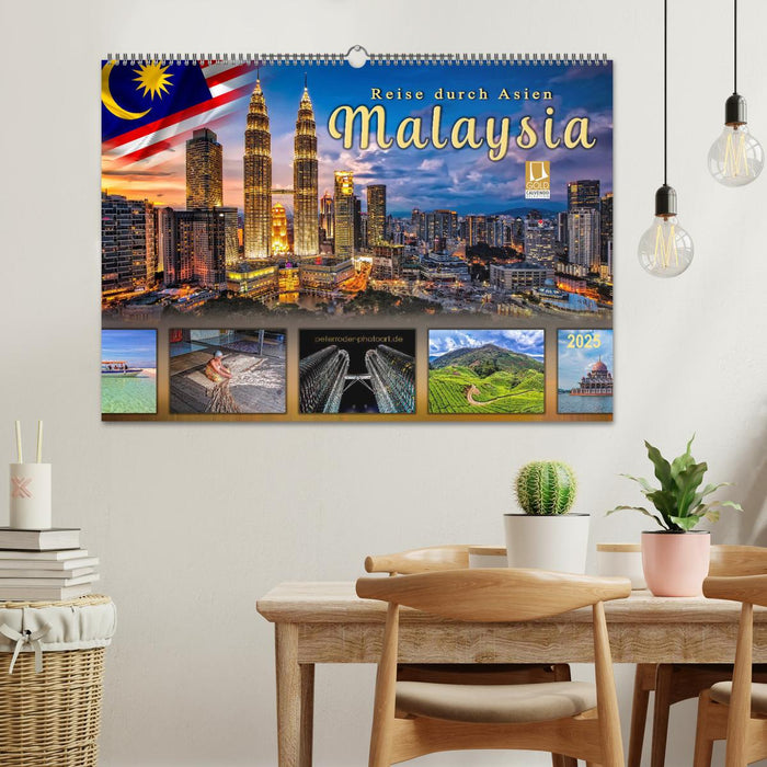 Reise durch Asien - Malaysia (CALVENDO Wandkalender 2025)