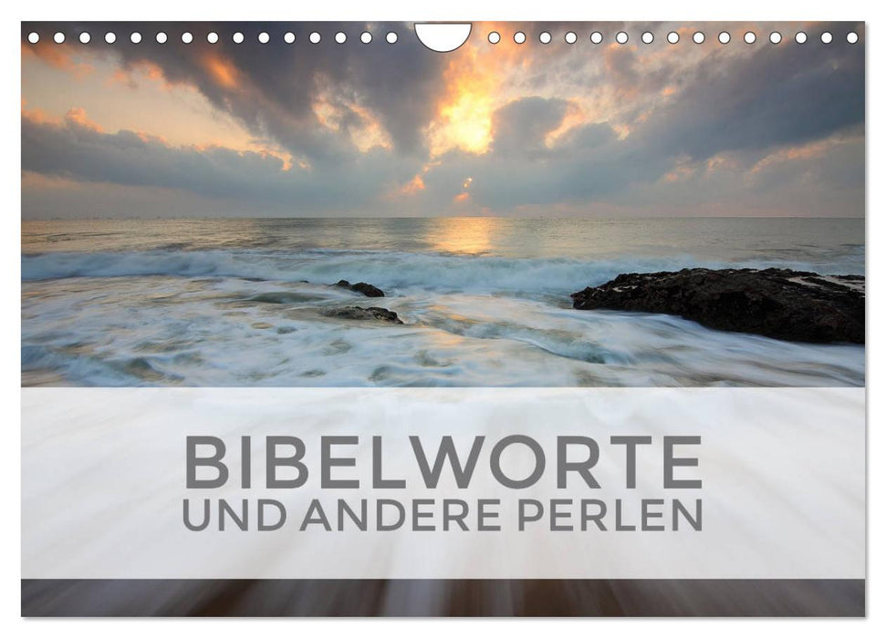 Bibelworte und andere Perlen (CALVENDO Wandkalender 2025)