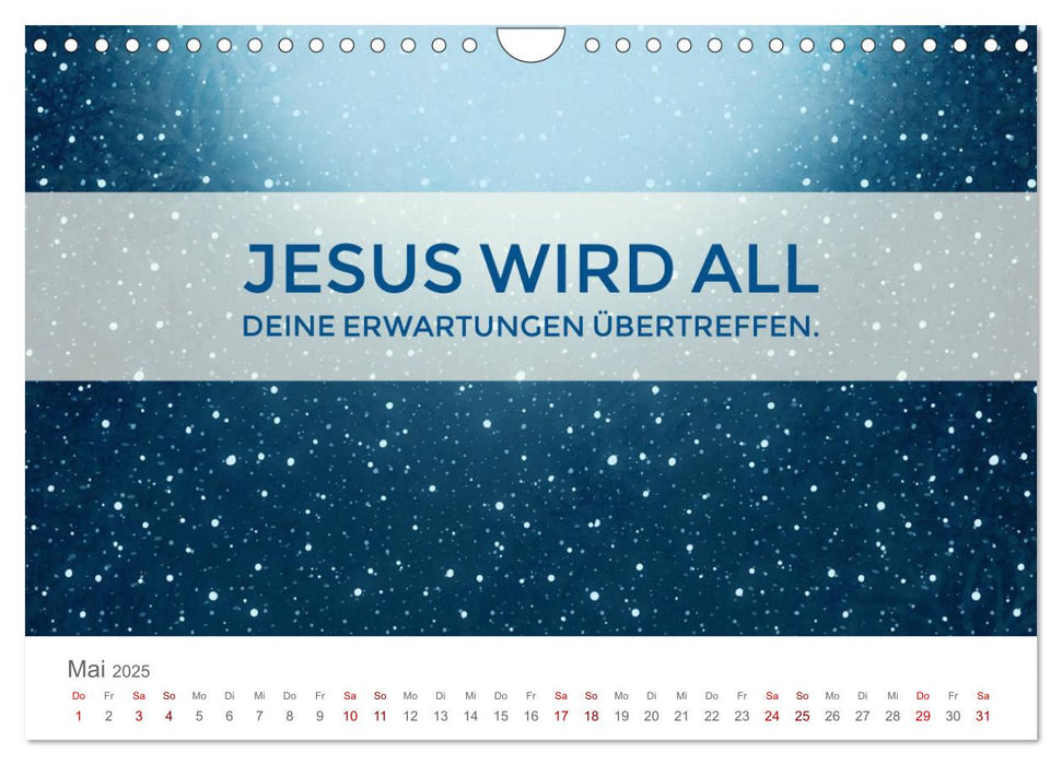 Bibelworte und andere Perlen (CALVENDO Wandkalender 2025)