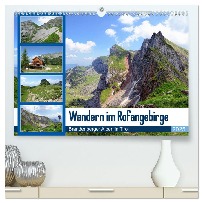 Wandern im Rofangebirge - Brandenberger Alpen in Tirol (CALVENDO Premium Wandkalender 2025)