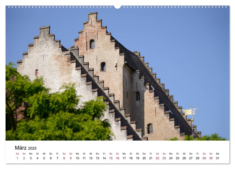 Straubing, liebenswerte Stadt im Gäuboden (CALVENDO Premium Wandkalender 2025)