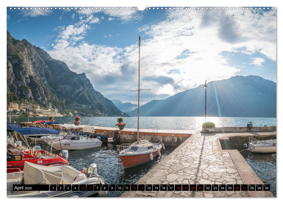 Gardasee - Impressionen aus der Lombardei (CALVENDO Wandkalender 2025)