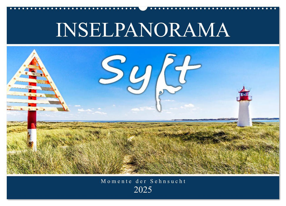 SYLT Inselpanorama (CALVENDO Wandkalender 2025)