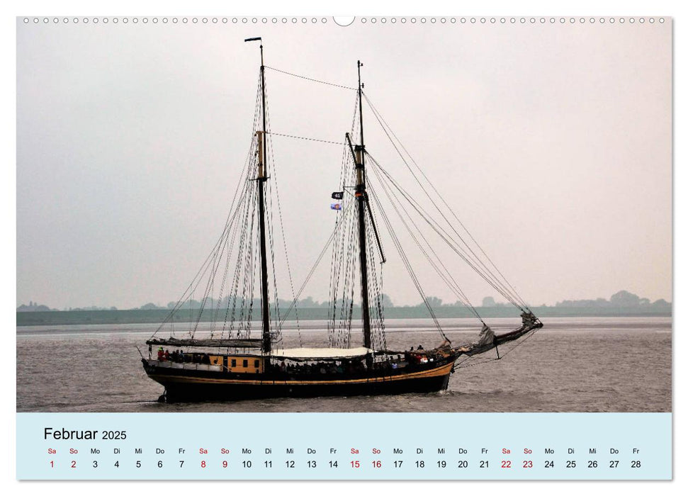 Parade der Windjammer - 2025 (CALVENDO Premium Wandkalender 2025)