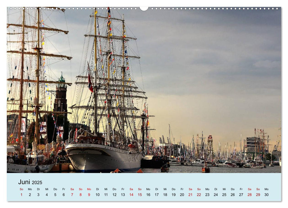 Parade der Windjammer - 2025 (CALVENDO Premium Wandkalender 2025)