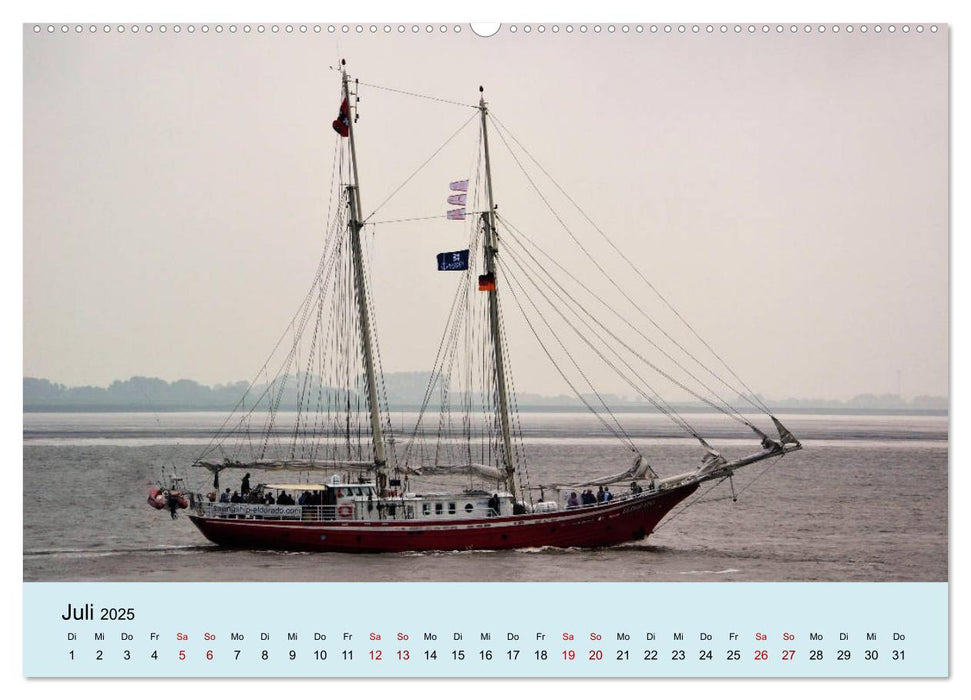 Parade der Windjammer - 2025 (CALVENDO Premium Wandkalender 2025)