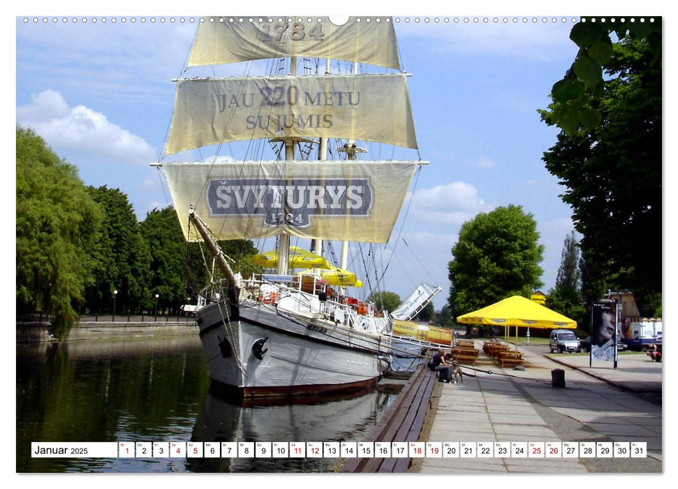 Magisches Memel - Litauens Tor zur Welt (CALVENDO Wandkalender 2025)