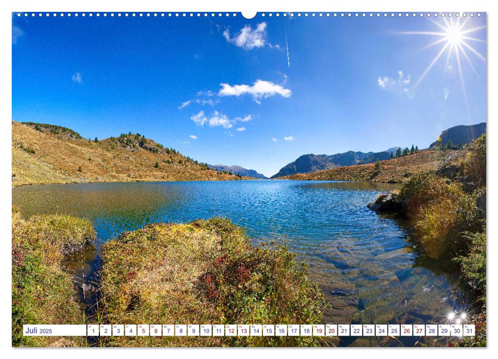 Schöne Lungauer Bergseen (CALVENDO Premium Wandkalender 2025)