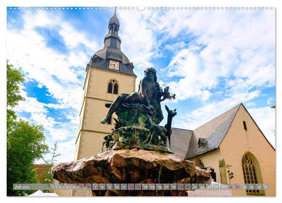 Ein Blick auf Detmold (CALVENDO Premium Wandkalender 2025)