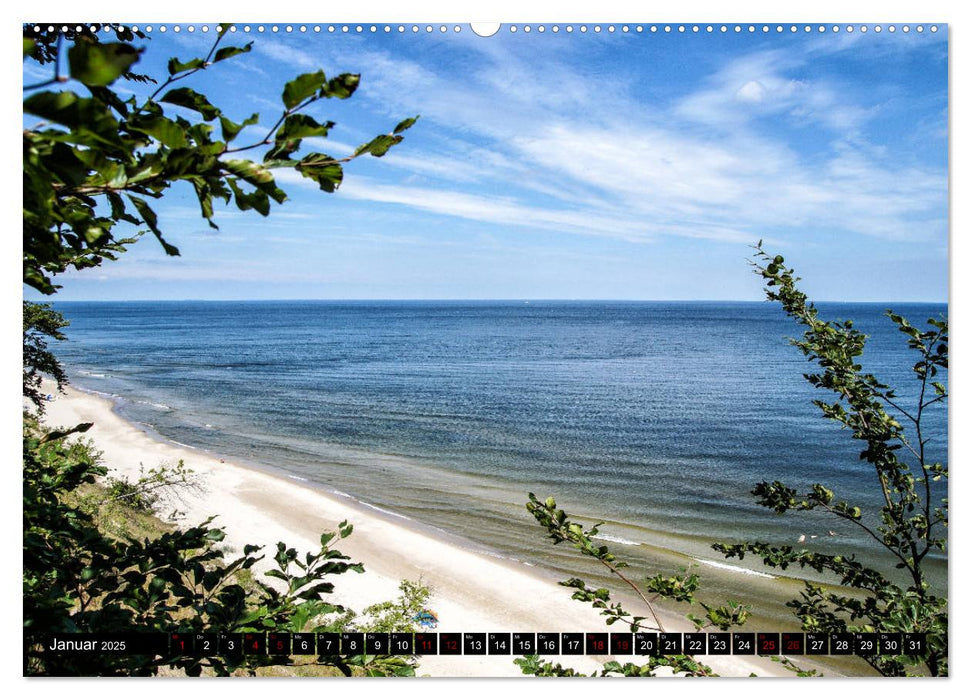 Das idyllische Usedom (CALVENDO Premium Wandkalender 2025)