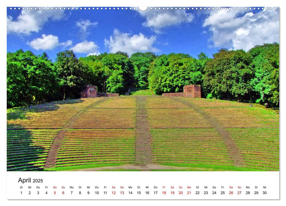 Heidelberg - Heiligenberg und Philosophenweg (CALVENDO Premium Wandkalender 2025)